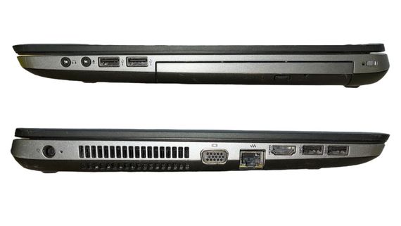 Ноутбук Б-клас HP ProBook 450 G1 / 15.6" (1366x768) TN / Intel Core i5-4200M (2 (4) ядра по 2.5 - 3.1 GHz) / 8 GB DDR3 / 120 GB SSD / Intel HD Graphics 4600 / WebCam б/в | Зображення 3
