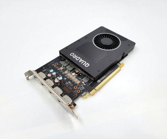 Дискретна відеокарта nVidia Quadro P2000, 5 GB GDDR5, 160-bit / 4x DisplayPort б/в | Зображення 1