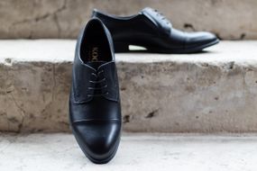 Изящные черные туфли Ікос 40 размер