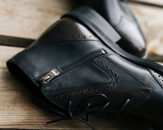 Черевики на байці кольору кабір 45 розмір | Зображення 5