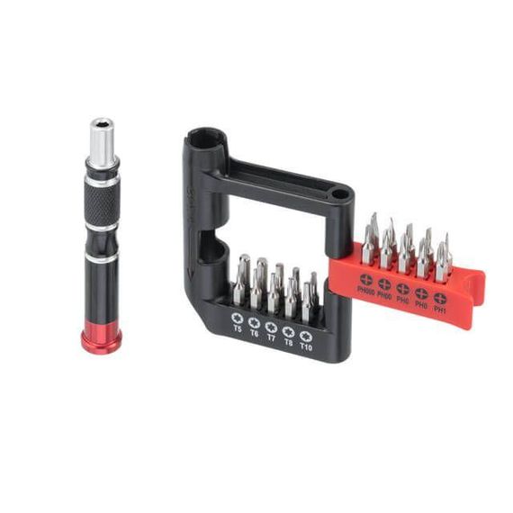 Викрутка прецизійна з комплектом насадок 21 од. INTERTOOL VT-33391 | Зображення 2