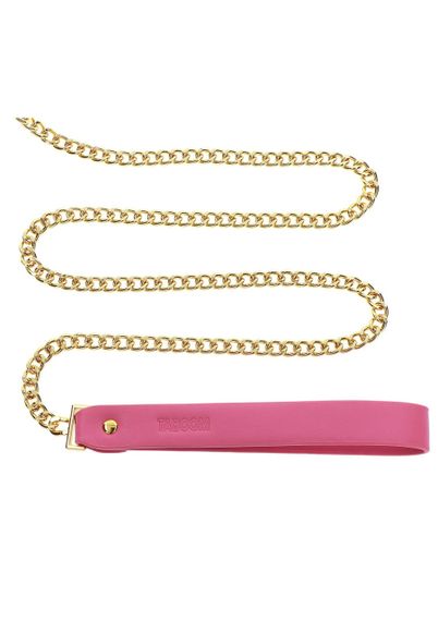 Ошейник с поводком Taboom Malibu Collar and Leash из веганской кожи, розовый Sex Aura | Зображення 9