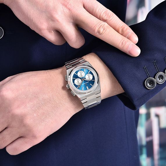 Годинник P2agani Design PD-1761 Silver-Blue | Зображення 2