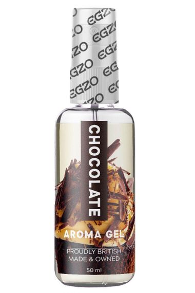 Оральний гель-лубрикант EGZO AROMA GEL — Chocolate, 50 мл Sex Aura | Зображення 1
