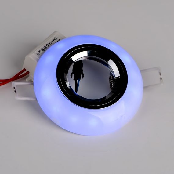 Светильник точечный с подсветкой HDL-G230 MR16 BL | Зображення 1