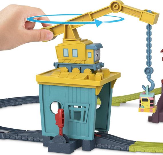 Паровозик Томас и друзья. Железная дорога Карли и Сэнди. Fisher-Price Thomas & Friends Fix 'Em Up Friends | Зображення 6