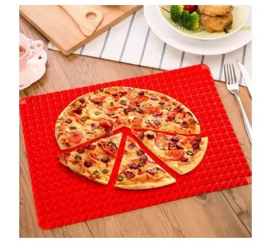 Килимок для випікання PYRAMID PAN Fat-Reduction Silicone Cooking Mat (16,25х11,5 см, силіконовий)grill | Зображення 2