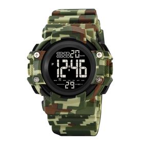 Чоловічий годинник Skmei 2195CMGN Camo Green