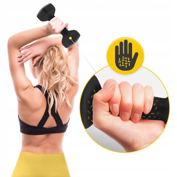 Гантелі вінілові 4FIZJO Classic 2 x 7 кг (P-5905973403207) | Зображення 4