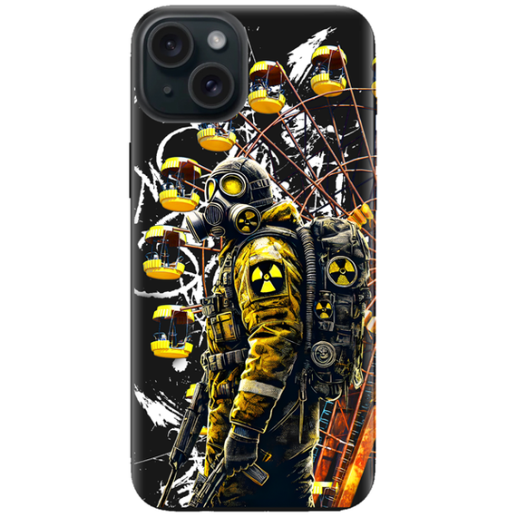 Чохол S.T.A.L.K.E.R. 2 (Сталкер 2) для IPhone 12 (ЧОРНИЙ)