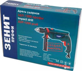 Дрель Зеніт ЗДп-1200 Профі (43,11)