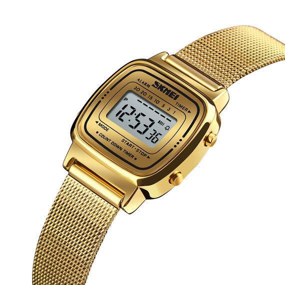 Годинник S2kmei 1901MHGD Gold Mesh | Зображення 1