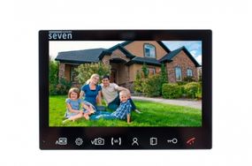 Видеодомофон SEVEN DP7575 FHD IPS black
