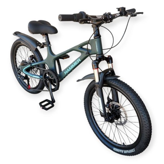 Велосипед с надежной рамой Hammer M-1 20 дюйм, Подростковый велосипед для мальчиков LO-36 | Зображення 1