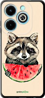 Чохол на Infinix Hot 40i Єнотик з кавуном "4605b-3504-2448"