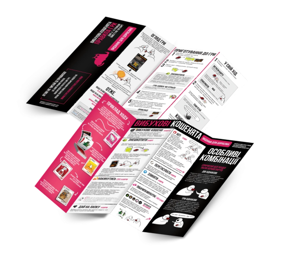 Настольная игра Взрывные котята 18+ (Exploding Kittens 18+) укр. | Зображення 5