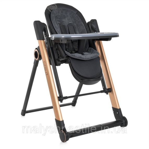 Стульчик-качели для кормления ME 1102 DEBUT Posh Black