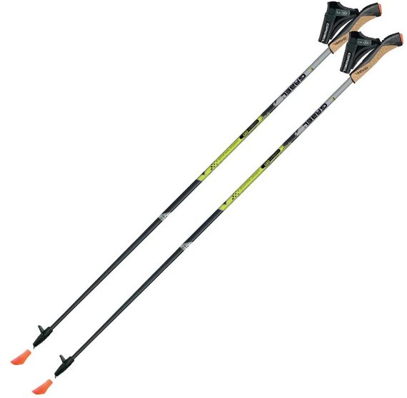 Палиці для скандинавської ходьби Gabel X-5 Black/Yellow 120 (7008351131200) (DAS301831)