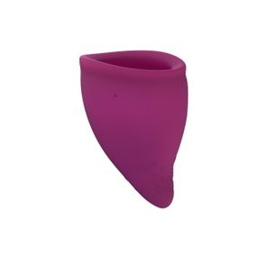 Менструальна чаша Fun Factory FUN CUP SIZE B, бордова, багаторазова, діаметр 4,3 см, об’єм 30 мл sexstyle