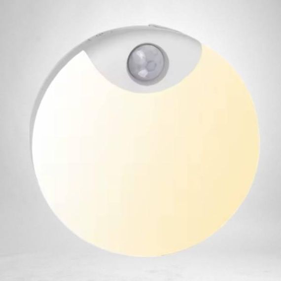 Світильник круглий акумуляторний з датчиком руху HA-183