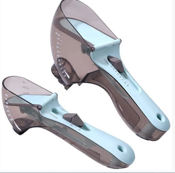 Регулируемые мерные ложки Набор из 2 шт Adjustable measuring spoon