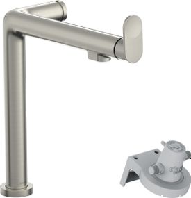 Змішувач для кухні Hansgrohe Aqittura M91, довж.виливу - 285мм, поворотний, 1важіль, FilterSystem 240, під сталь (76804800)