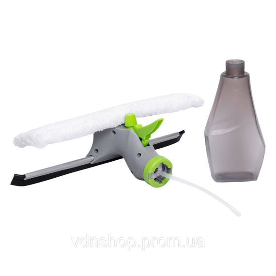 Щітка для миття вікон з розпилювачем скребок-щітка для миття вікон та скла HP-35015-25 | Зображення 2