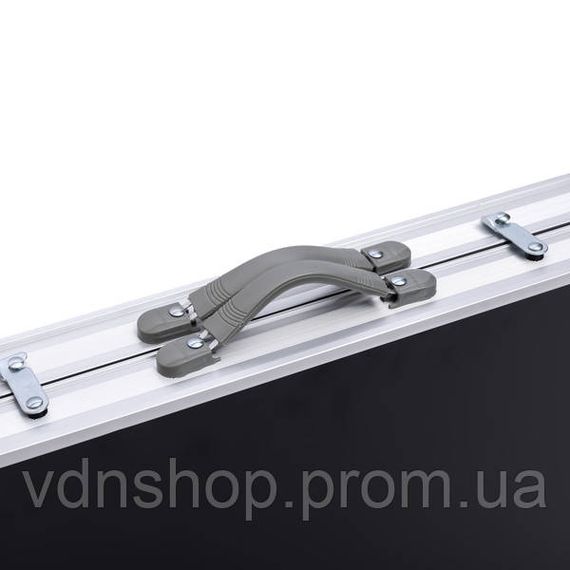 Розкладний стіл + 4 стільці кемпінговий набір для пікніка, риболовлі, відпочинку, туризму Чорний JY-12061B | Зображення 6