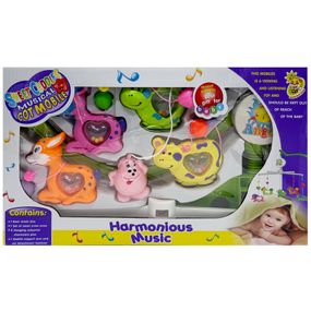 Музыкальный мобиль на кроватку "Harmonious music" M 1245-32A U/R, заводная