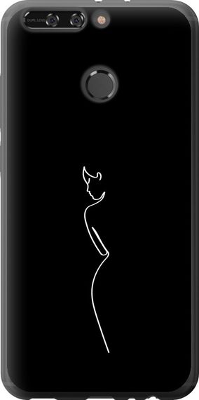 Чехол на Huawei Honor V9 / Honor 8 Pro Силуэт1 "4590u-1246-17620"