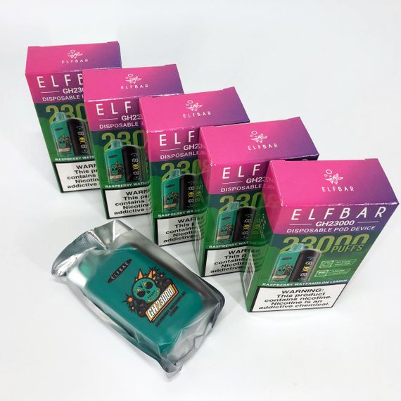 ELF BAR GH 23000 смак Малина Кавун Лимон (Raspberry Watermelon Lemon) | Зображення 1