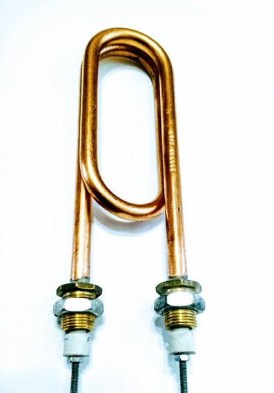 Тен мідний 3000w D 11штуцер м 18 водяний дистиляторний скріпка мідний 3000w | Зображення 2