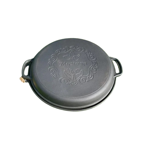 Казан узбецький WOK 15л з кришкою-сковородою гриль | Зображення 2