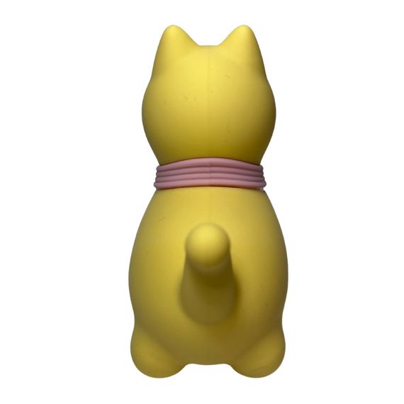 Стимулятор клітора з язичком UNIVIBE Котик, 10 режимів, жовтий Sex Aura | Зображення 5