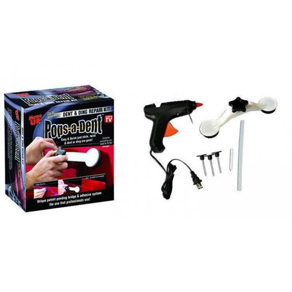 Інструмент для видалення вм'ятин на авто Clefers Pops-a-Den- Рихтування своїми руками - Клей, Пістолет, Присоска UO-240 в | Зображення 7