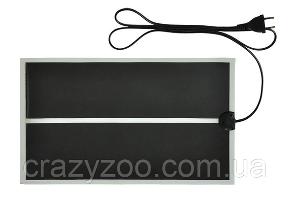Термокилимок для тераріуму з терморегулятором 7 Вт 15х28 см 659017