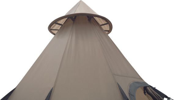 Намет восьмимісний Easy Camp Moonlight Tipi Grey Шатро  на природу Туристична палатка сіра Купольна палатка | Зображення 9