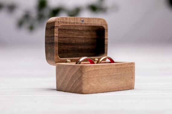 Коробочка для влюбленных под кольца «Пламя» | Зображення 7