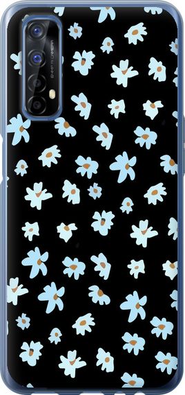 Чехол на Realme 7 Цветочный "4900u-2081-17620"