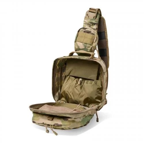 Тактична сумка-кобура 5.11 Tactical RUSH MOAB 6 Sling Pack 11L Multicam компактна однолямкова сумка із системою MOLLE для EDC | Зображення 3