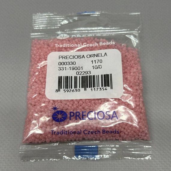 Бисер чешский Preciosa 10/0, цвет 02293 - 5 г | Зображення 1