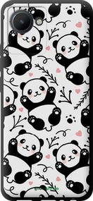 Чохол на Realme C30 Панди "4318b-2700-2448"