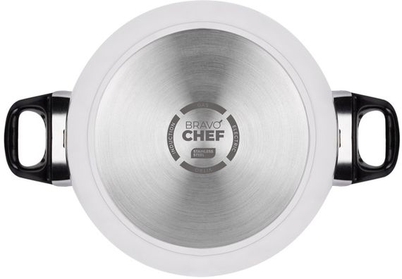 Каструля Bravo Chef 18 см (1.6 л) з бакелітовими ручками | Зображення 4