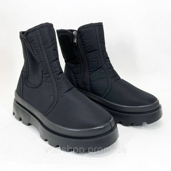 Зимние бурки женские 41р, Ботинки женские модные с довязом оригинальные ботинки PU-31 | Зображення 1
