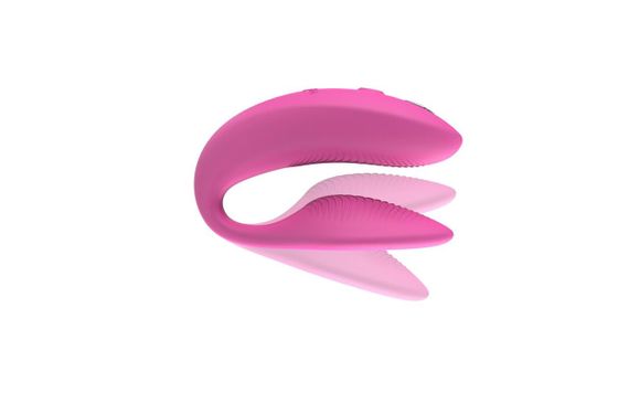 Смарт-вібратор для пар We-Vibe Sync 2 Rose, 10 віброрежимів, пульт ДК Sex Aura | Зображення 2
