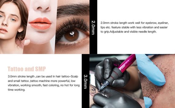 Роторная тату-машинка Mast Magi Pen для перманента, татуажа, микропигментации, тату-ручка для бровей, губ, век | Зображення 2