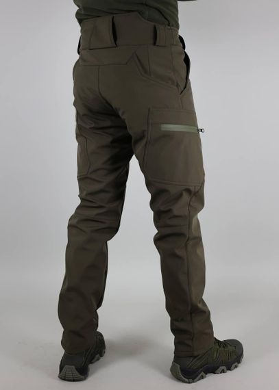 Брюки тактические штормовые демисезонные ULTIMATUM Soft Shell Олива | Зображення 2