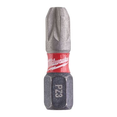 Набор бит Milwaukee SHOCKWAVE, PZ3, 25мм, 2шт (4932430868) | Зображення 1