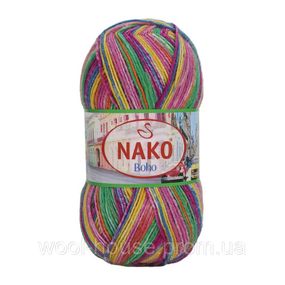 Шкарпеткова пряжа Nako Boho Concept, 32844