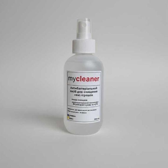 Антибактеріальний спрей для очищення секс-іграшок MyCleaner 200 мл Гігієнічний | Зображення 3